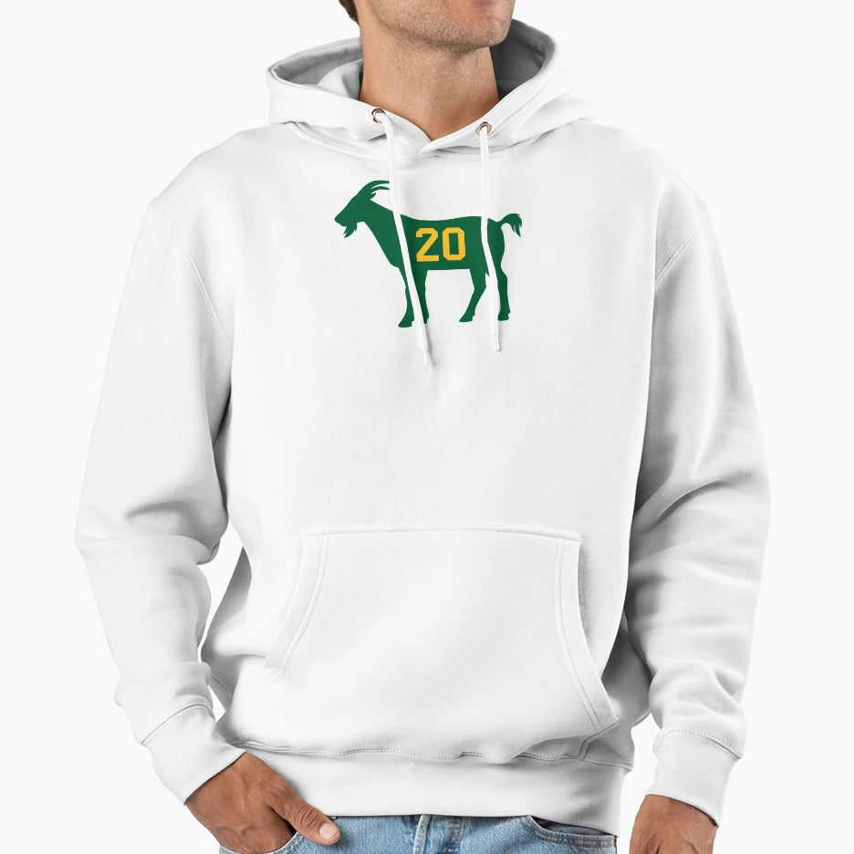 Sea Goat 20 White Hoodie - Custom Art Print Unisex - T-Shirt, Sweatshirt, Hoodie
