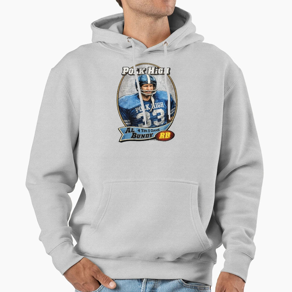 Al Bundy Football Card Hoodie - Streetwear Style for Adults - T-Shirt, Sweatshirt, Hoodie