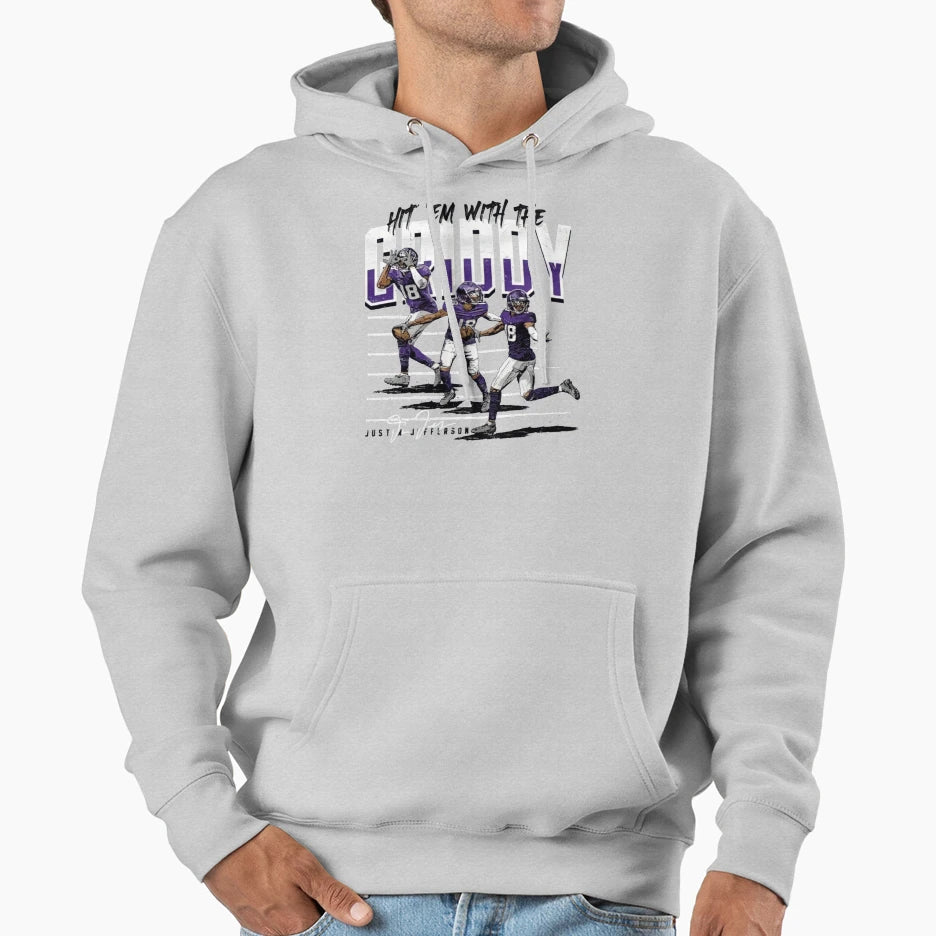 Hit Them Wit JJ Hoodie - Graphic Print Men Women - T-Shirt, Sweatshirt, Hoodie
