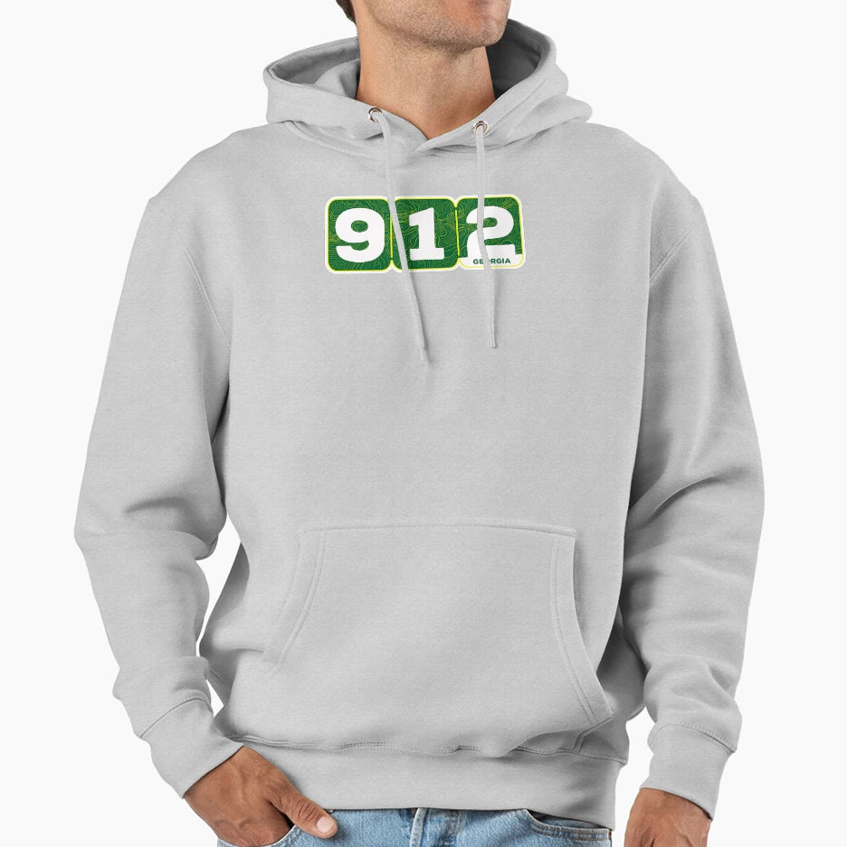 Area Code 912 Hoodie - Fun Novelty Design Unisex - T-Shirt, Sweatshirt, Hoodie