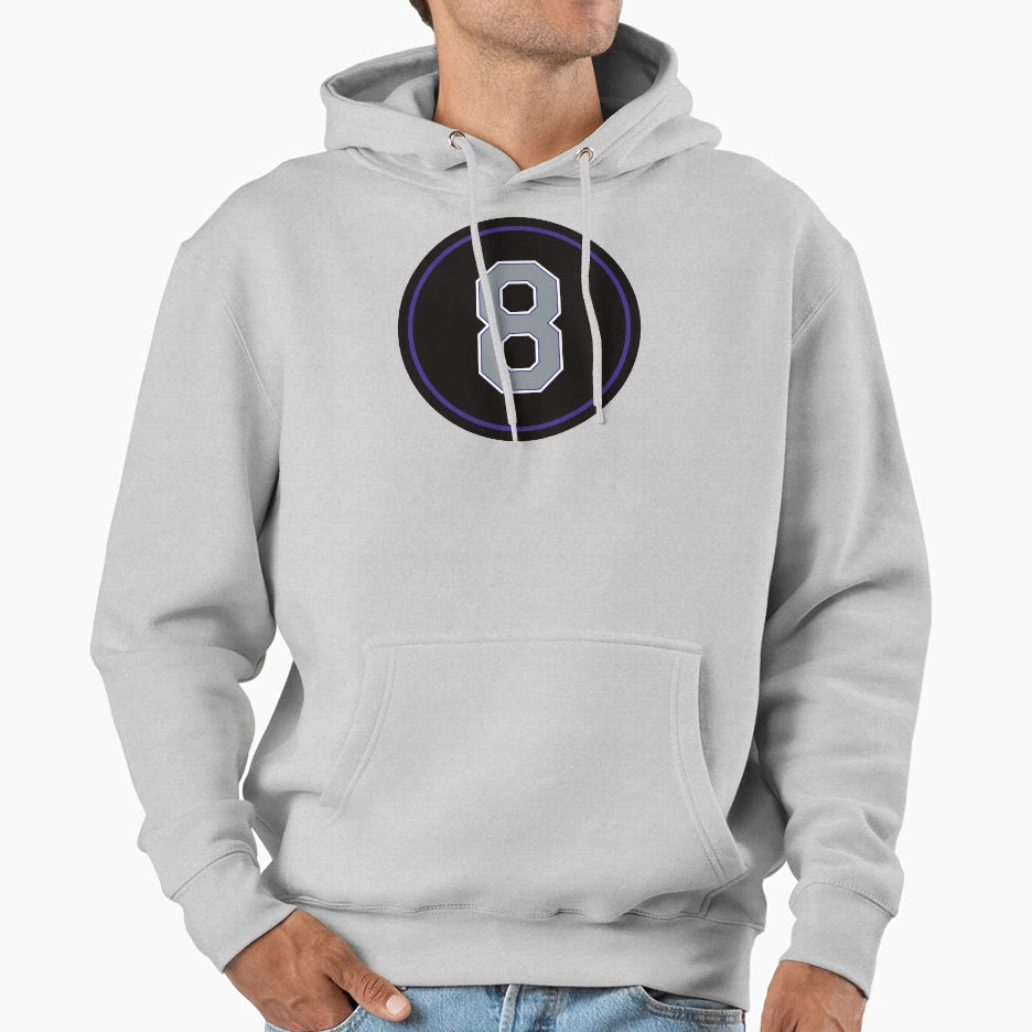 Josh Fuentes 8 Jersey Number Hoodie - Casual Everyday Wear Unisex - T-Shirt, Sweatshirt, Hoodie