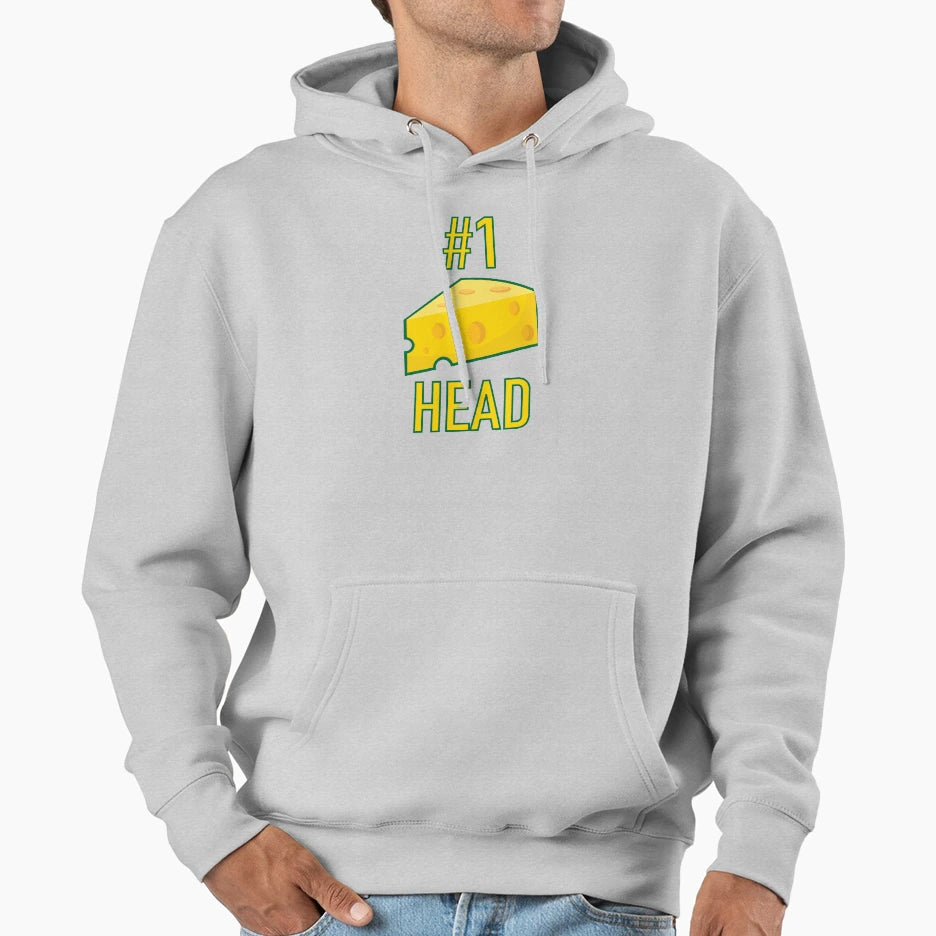 1 Cheesehead Hoodie - Casual Everyday Wear for Adults - T-Shirt, Sweatshirt, Hoodie