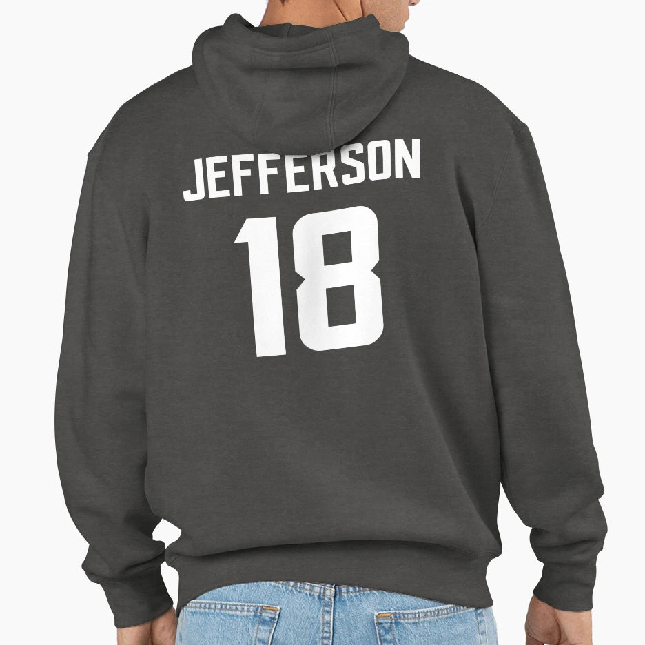 JJ 18 Vikings Hoodie - Minimalist Print Men Women - T-Shirt, Sweatshirt, Hoodie