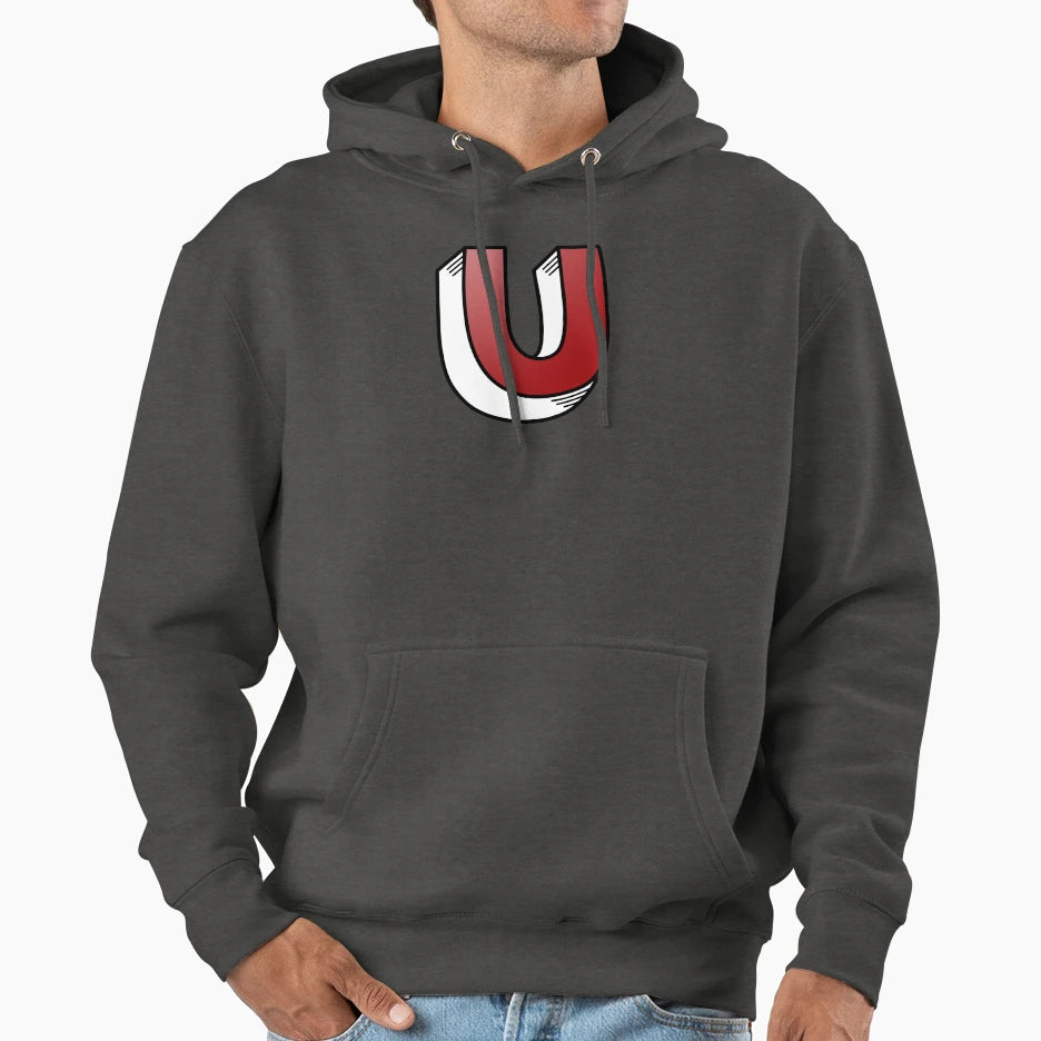 Letter U Hoodie - Graphic Print Men Women - T-Shirt, Sweatshirt, Hoodie