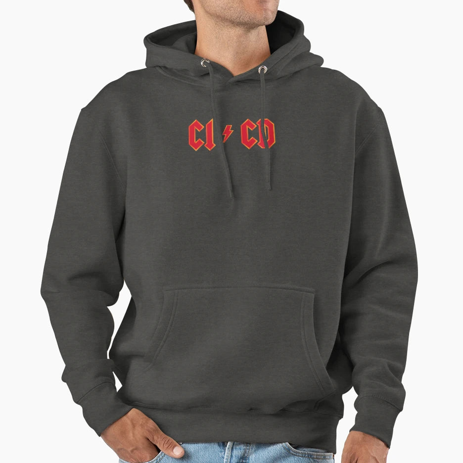 Ci Cd Hoodie - Novelty Apparel for Adults - T-Shirt, Sweatshirt, Hoodie