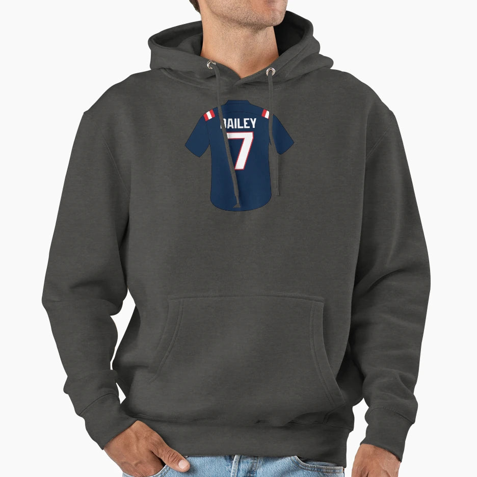 Jake Bailey Jersey Number 7 Hoodie - Streetwear Style Unisex - T-Shirt, Sweatshirt, Hoodie