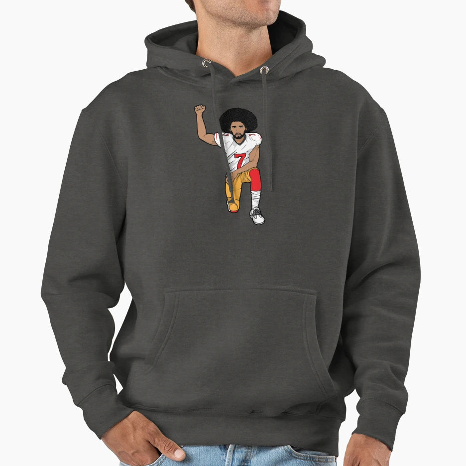Colin Kaepernick Hoodie - Unique Graphic Men Women - T-Shirt, Sweatshirt, Hoodie