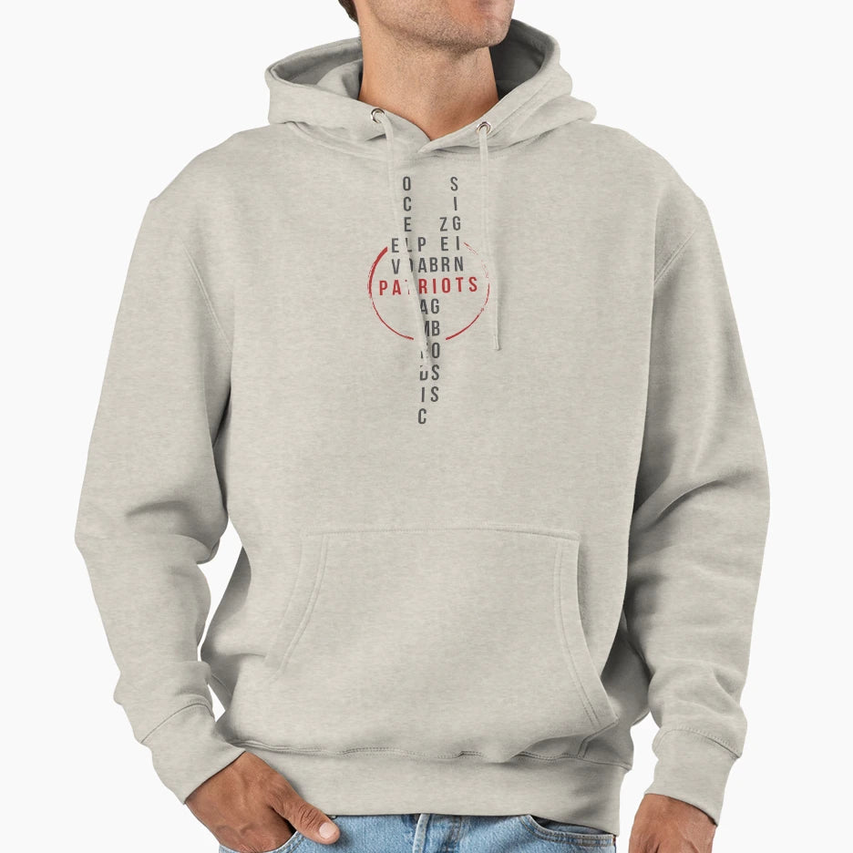 Patriots Hoodie - Streetwear Style for Adults - T-Shirt, Sweatshirt, Hoodie