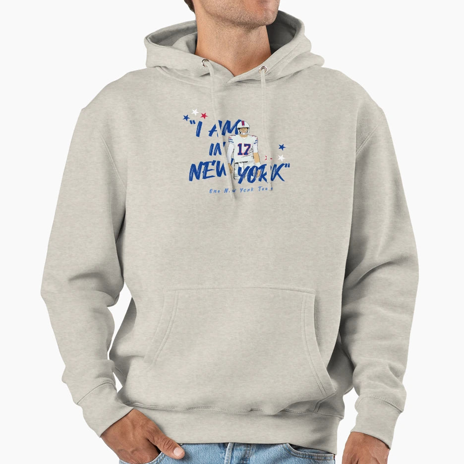 I Am New York Hoodie - Unique Graphic Men Women - T-Shirt, Sweatshirt, Hoodie