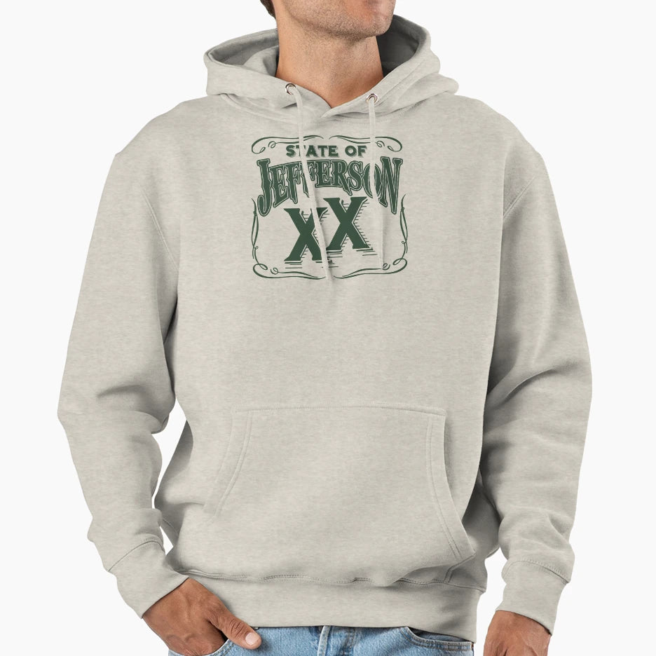 Jefferson Xx Hoodie - Casual Everyday Wear Men Women - T-Shirt, Sweatshirt, Hoodie