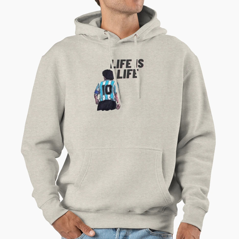 Life Is Life Hoodie - Trendy Graphic Men Women - T-Shirt, Sweatshirt, Hoodie