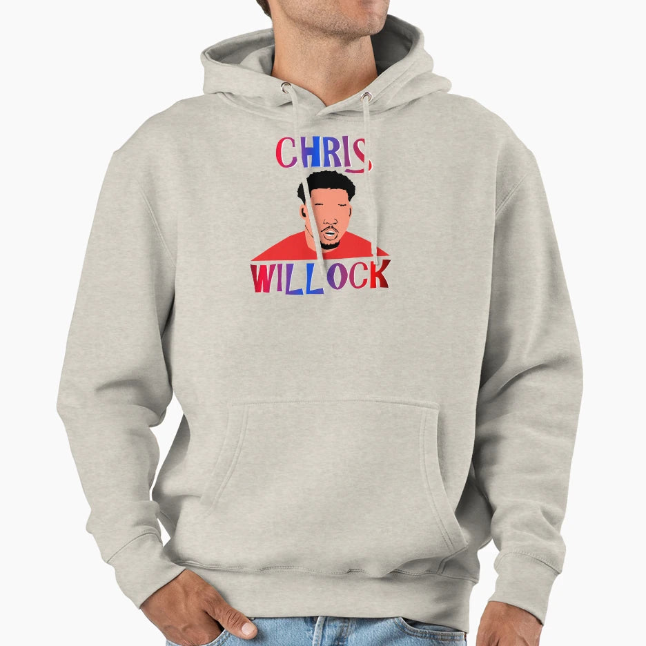 Chris Willock Illustration Hoodie - Unique Graphic Men Women - T-Shirt, Sweatshirt, Hoodie