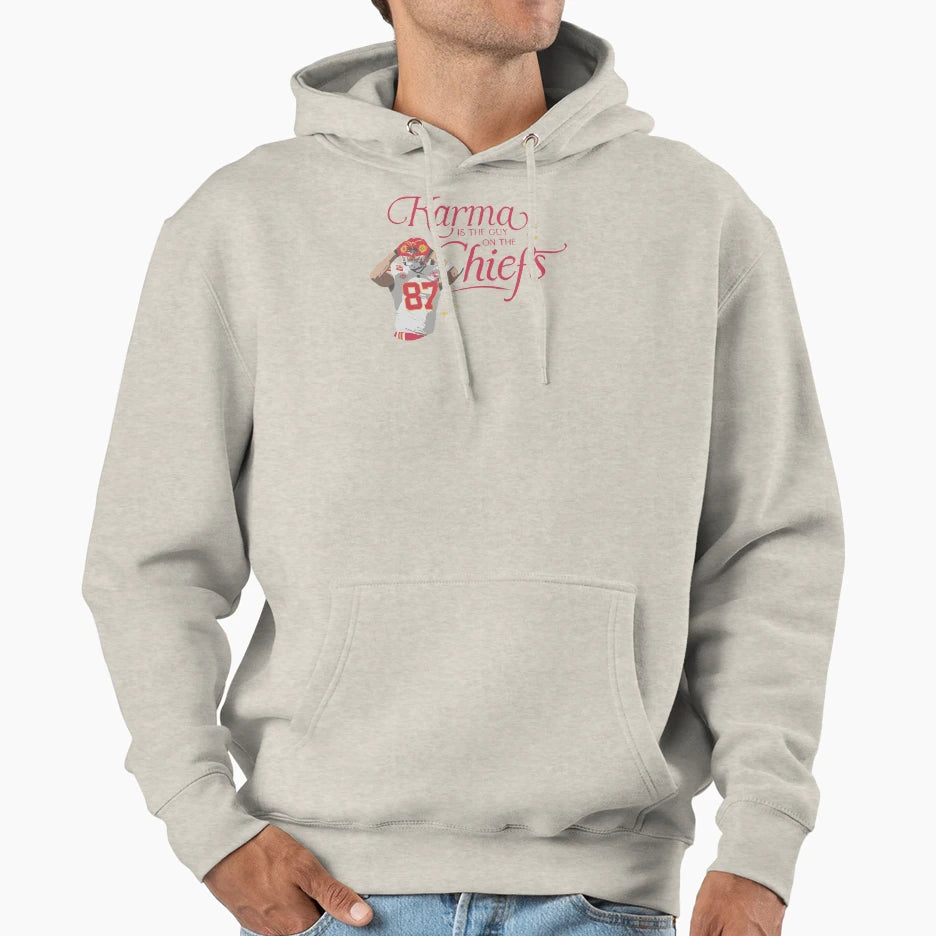 Karma Hoodie - Trendy Graphic Unisex - T-Shirt, Sweatshirt, Hoodie