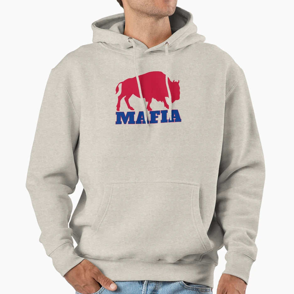 Bills Mafia Great Gift Buffalo Hoodie - Casual Everyday Wear Unisex - T-Shirt, Sweatshirt, Hoodie