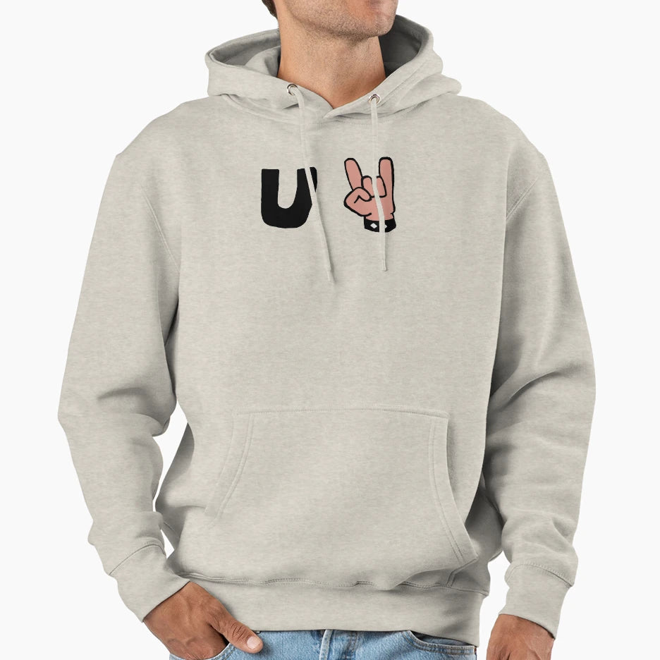 U Rock Hoodie - Streetwear Style Men Women - T-Shirt, Sweatshirt, Hoodie