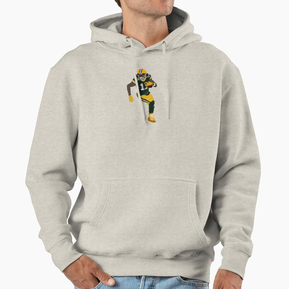 17 Packers Adams Digital Drawing Hoodie - Streetwear Style Unisex - T-Shirt, Sweatshirt, Hoodie