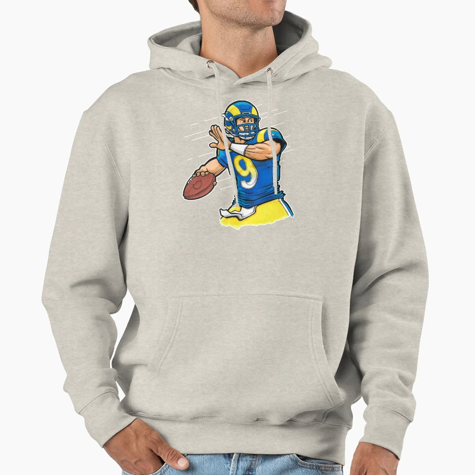 Stafford Qb Yellow Hoodie - Fun Novelty Design Men Women - T-Shirt, Sweatshirt, Hoodie