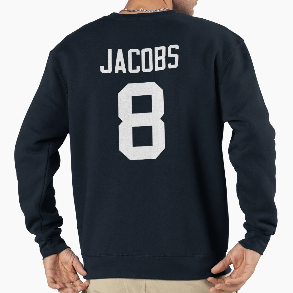 Josh Jacobs 8 Packers Sweatshirt - Streetwear Style for Adults - T-Shirt, Sweatshirt, Hoodie
