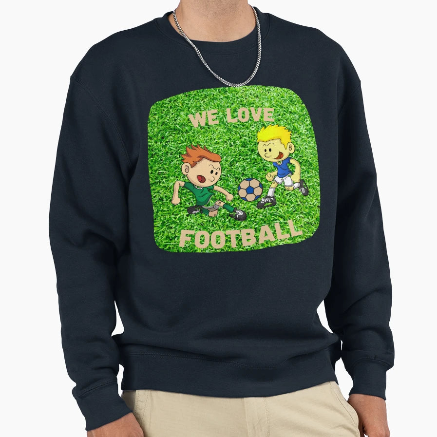 Futbol Is Life I Like Cristiano Sweatshirt - Custom Art Print Men Women - T-Shirt, Sweatshirt, Hoodie