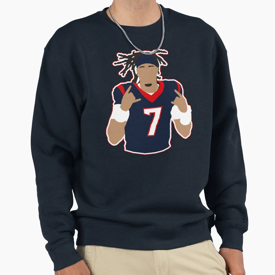 Cj Stroud Sweatshirt - Unique Graphic for Adults - T-Shirt, Sweatshirt, Hoodie