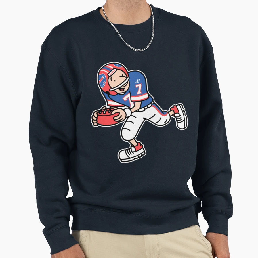 Buffalo Doug Funnie Flutie Sweatshirt - Trendy Graphic Men Women - T-Shirt, Sweatshirt, Hoodie