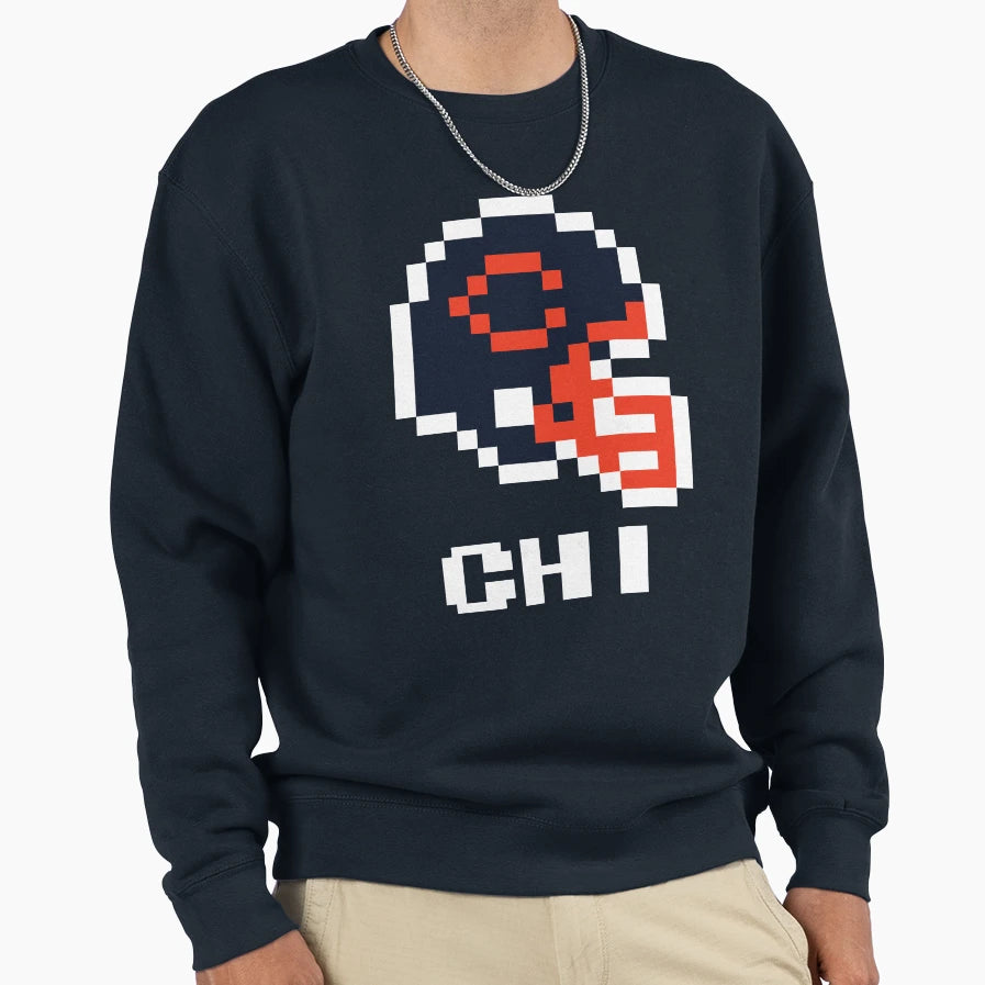 Chicago Bears Tecmo Super Bowl Sweatshirt - Aesthetic Graphic Unisex - T-Shirt, Sweatshirt, Hoodie