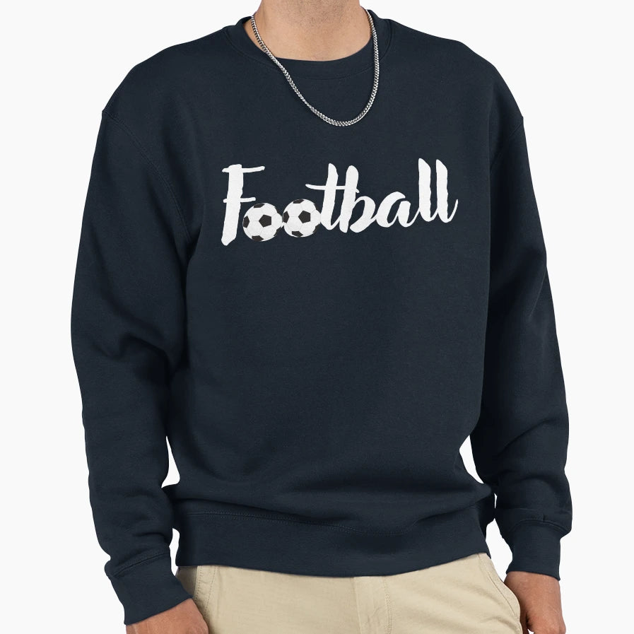 Soccer Sweatshirt - Minimalist Print Unisex - T-Shirt, Sweatshirt, Hoodie
