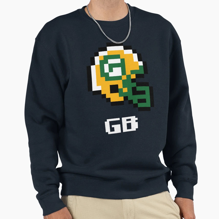 Green Bay Packers Tecmo Super Bowl Sweatshirt - Novelty Apparel Unisex - T-Shirt, Sweatshirt, Hoodie