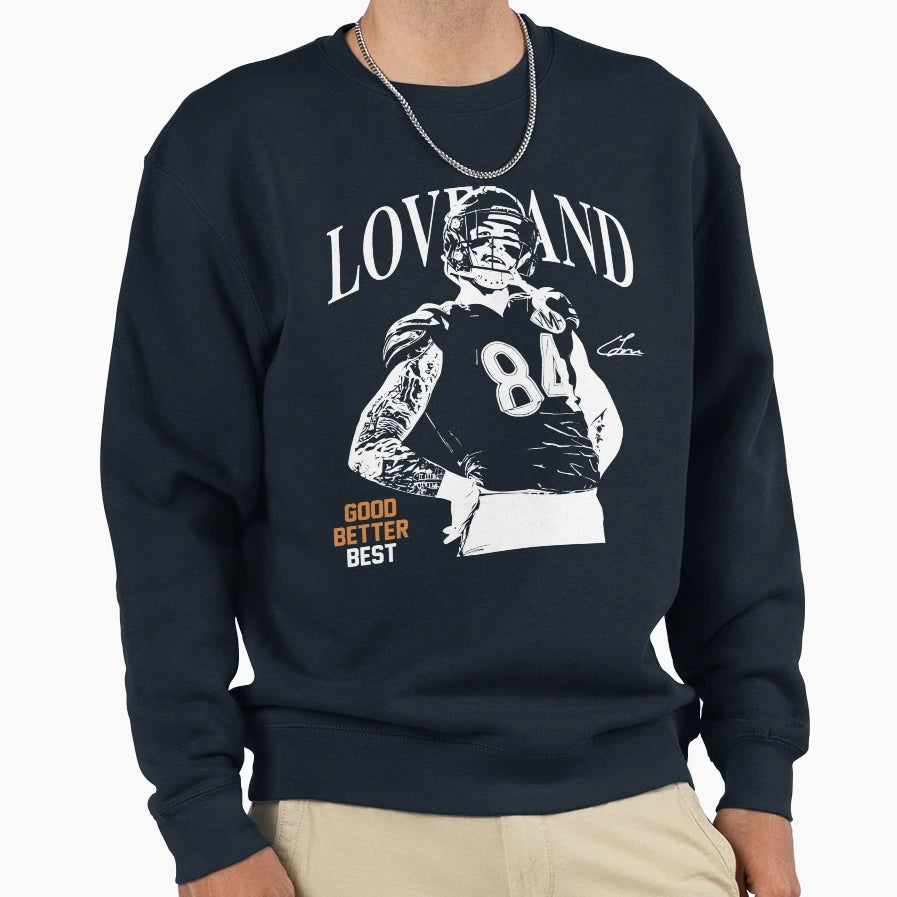 Colston Loveland Football Chicago Sweatshirt - Trendy Graphic Men Women - T-Shirt, Sweatshirt, Hoodie