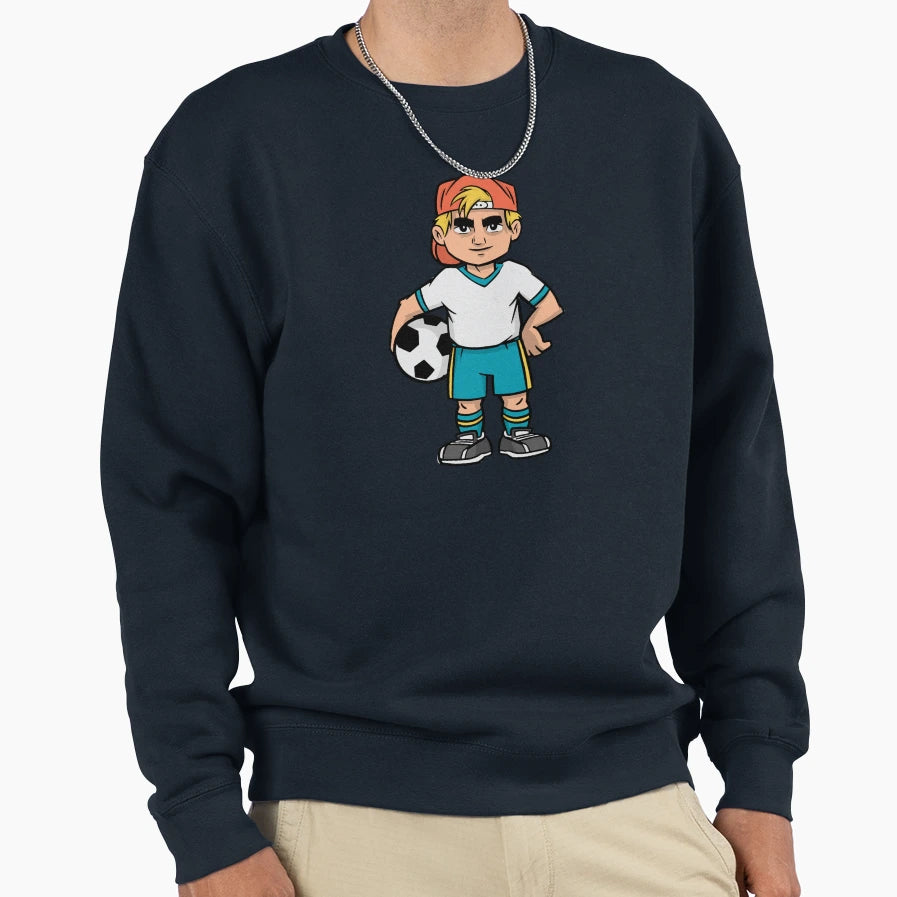 Soccer Soccer Player Sweatshirt - Unique Graphic Men Women - T-Shirt, Sweatshirt, Hoodie