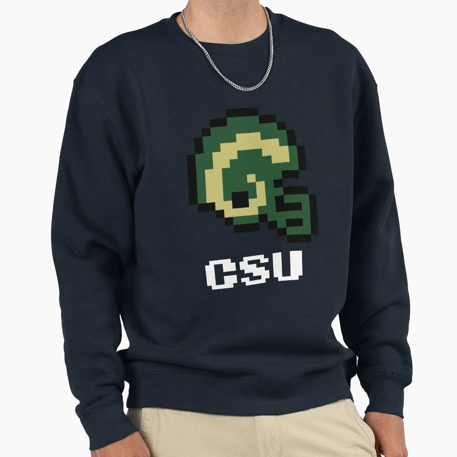 Colorado State Rams Tecmo Super Sweatshirt - Novelty Apparel Men Women - T-Shirt, Sweatshirt, Hoodie