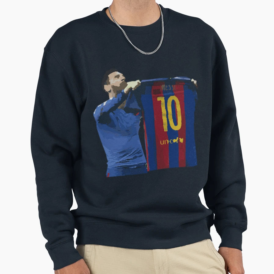 Lionel Messi Celebration Sweatshirt - Graphic Print Men Women - T-Shirt, Sweatshirt, Hoodie