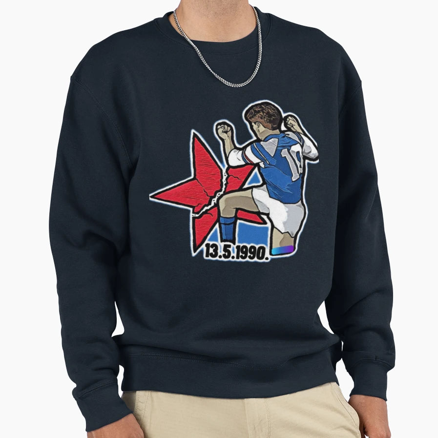 Dinamo Zvezda Sweatshirt - Minimalist Print for Adults - T-Shirt, Sweatshirt, Hoodie