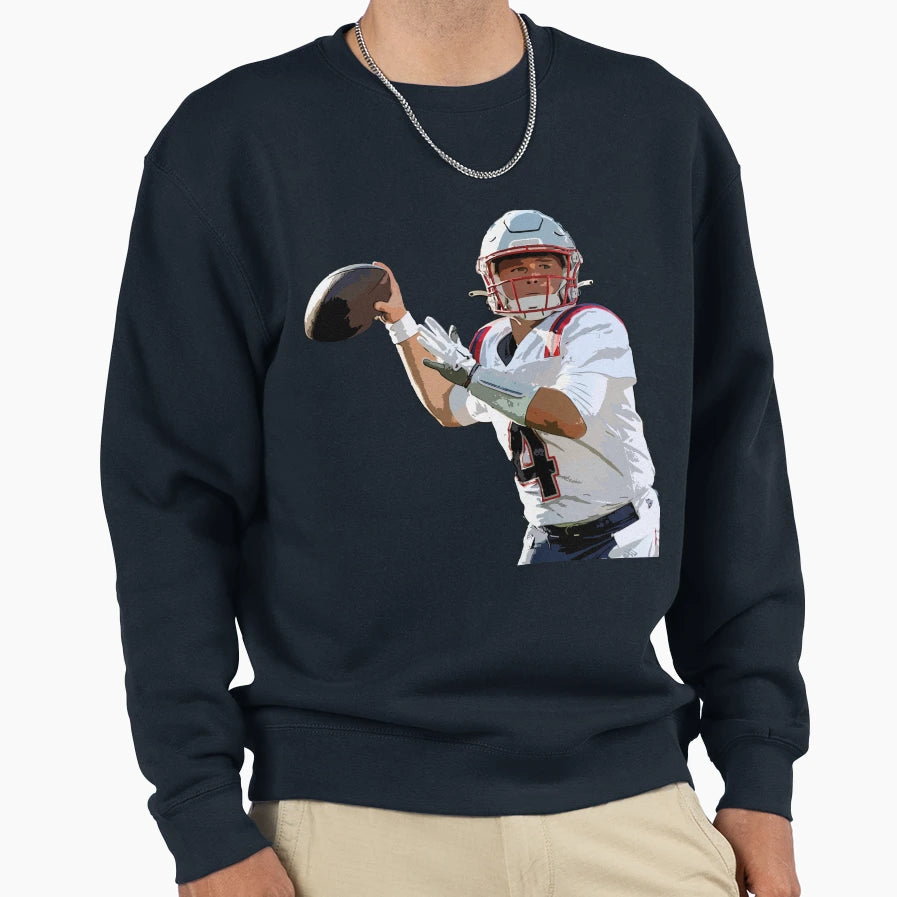 Bailey Zappe Sweatshirt - Novelty Apparel Unisex - T-Shirt, Sweatshirt, Hoodie