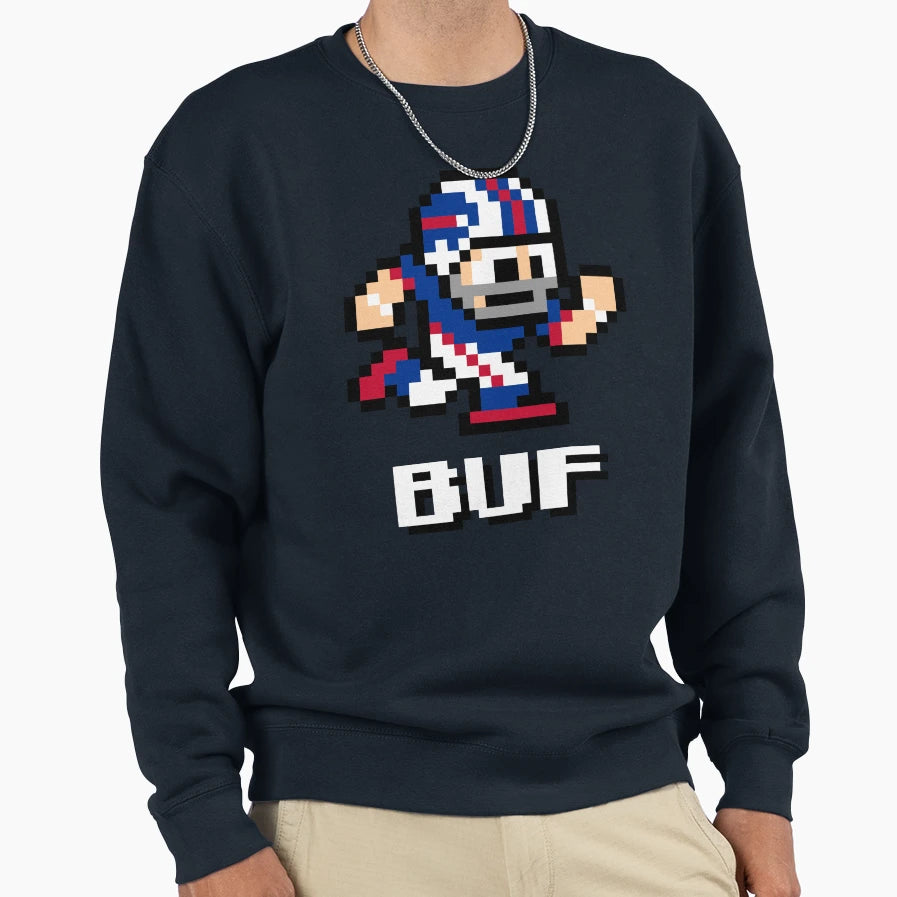 Buffalo Bills Tecmo Super Bowl Football Sweatshirt - Trendy Graphic Unisex - T-Shirt, Sweatshirt, Hoodie