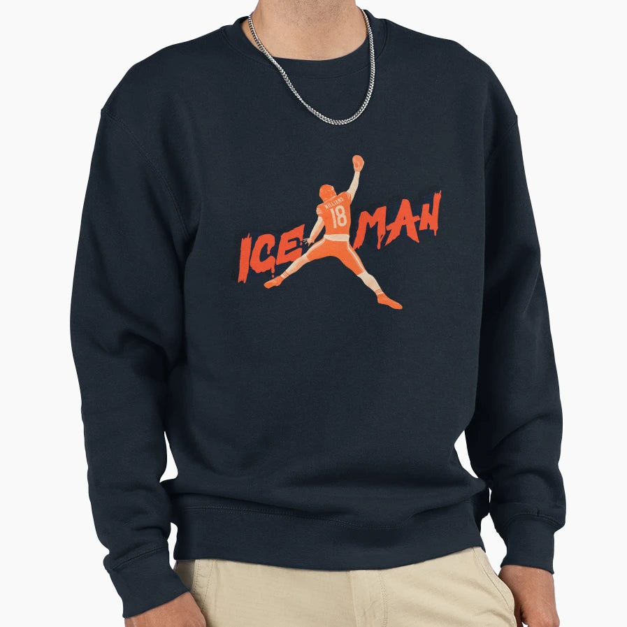 CW Chicago Football Minimalist Sweatshirt - Casual Everyday Wear Unisex - T-Shirt, Sweatshirt, Hoodie