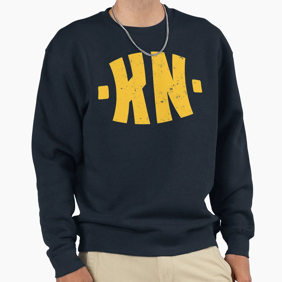 Khabib Nurmagomedov Initial Kn Sweatshirt - Graphic Print Unisex - T-Shirt, Sweatshirt, Hoodie