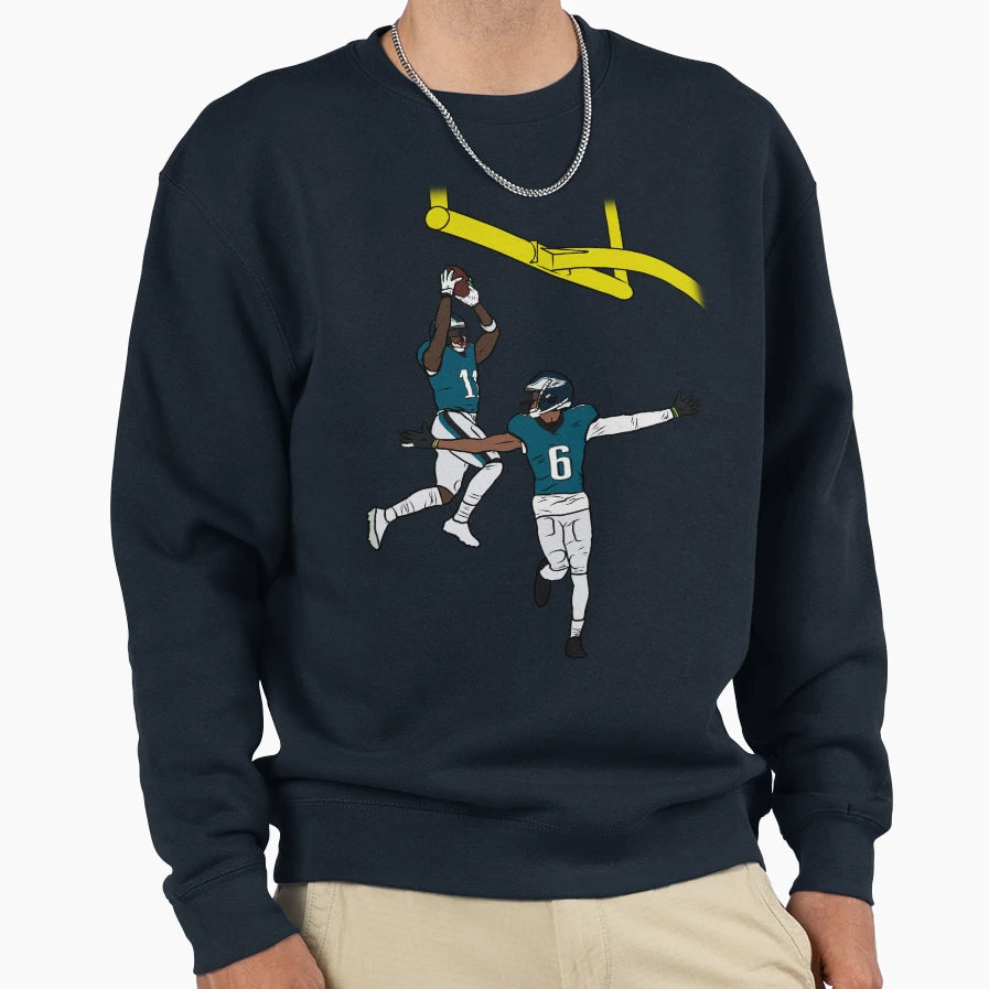Aj Brown And Devonta Smith Sweatshirt - Casual Everyday Wear for Adults - T-Shirt, Sweatshirt, Hoodie