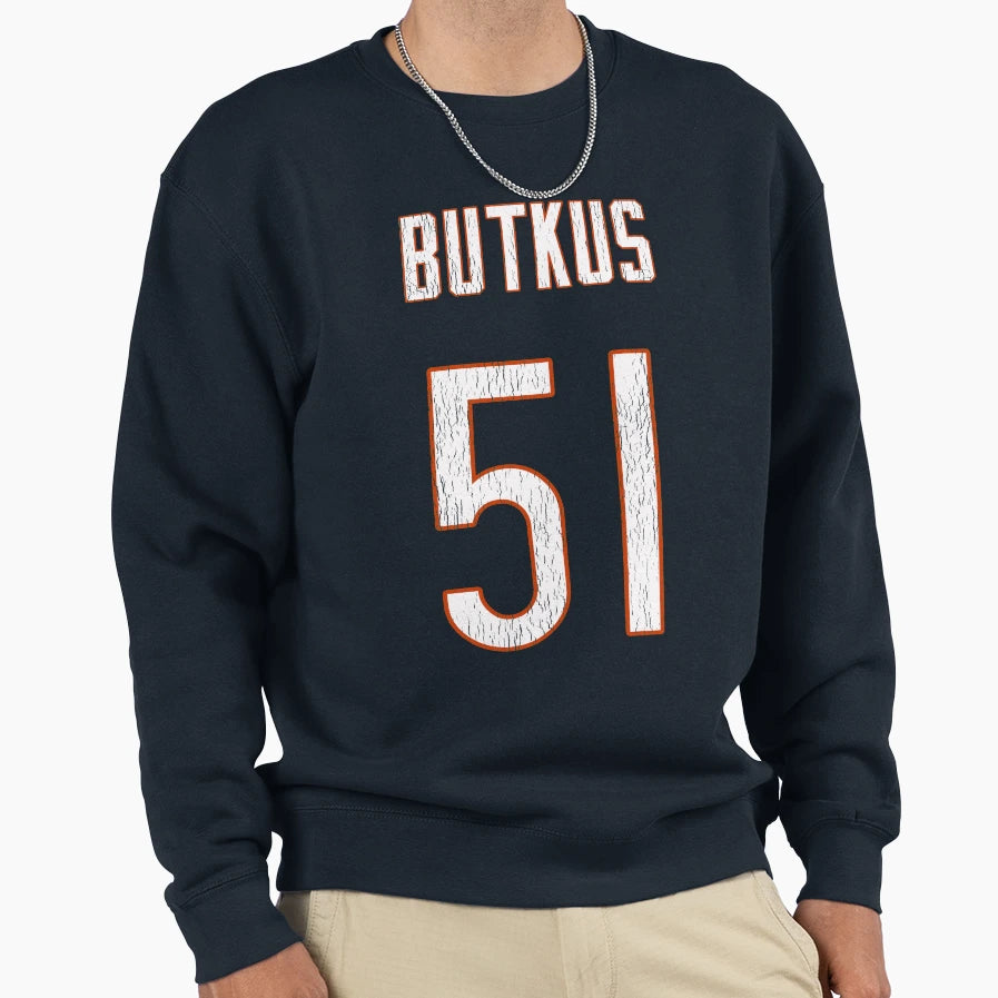 Dick Butkus Sweatshirt - Streetwear Style for Adults - T-Shirt, Sweatshirt, Hoodie