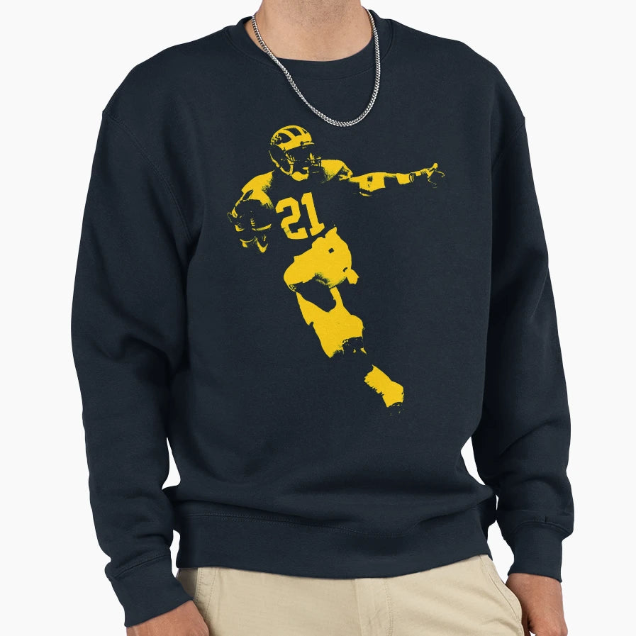 Desmond Heisman Howard Maize Sweatshirt - Minimalist Print for Adults - T-Shirt, Sweatshirt, Hoodie