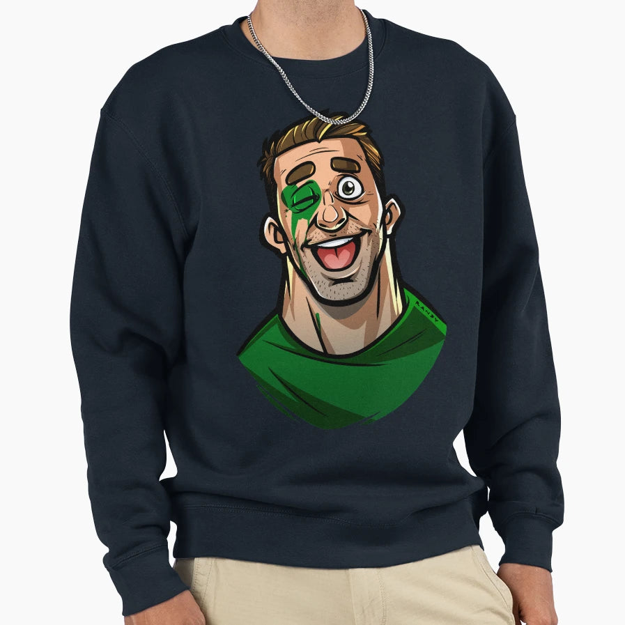 Ollie Stop Sweatshirt - Minimalist Print for Adults - T-Shirt, Sweatshirt, Hoodie