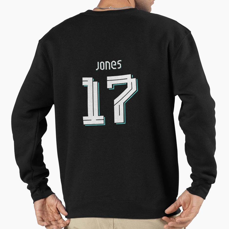 Curtis Jones Liverpool Away Kit Sweatshirt - Fun Novelty Design for Adults - T-Shirt, Sweatshirt, Hoodie
