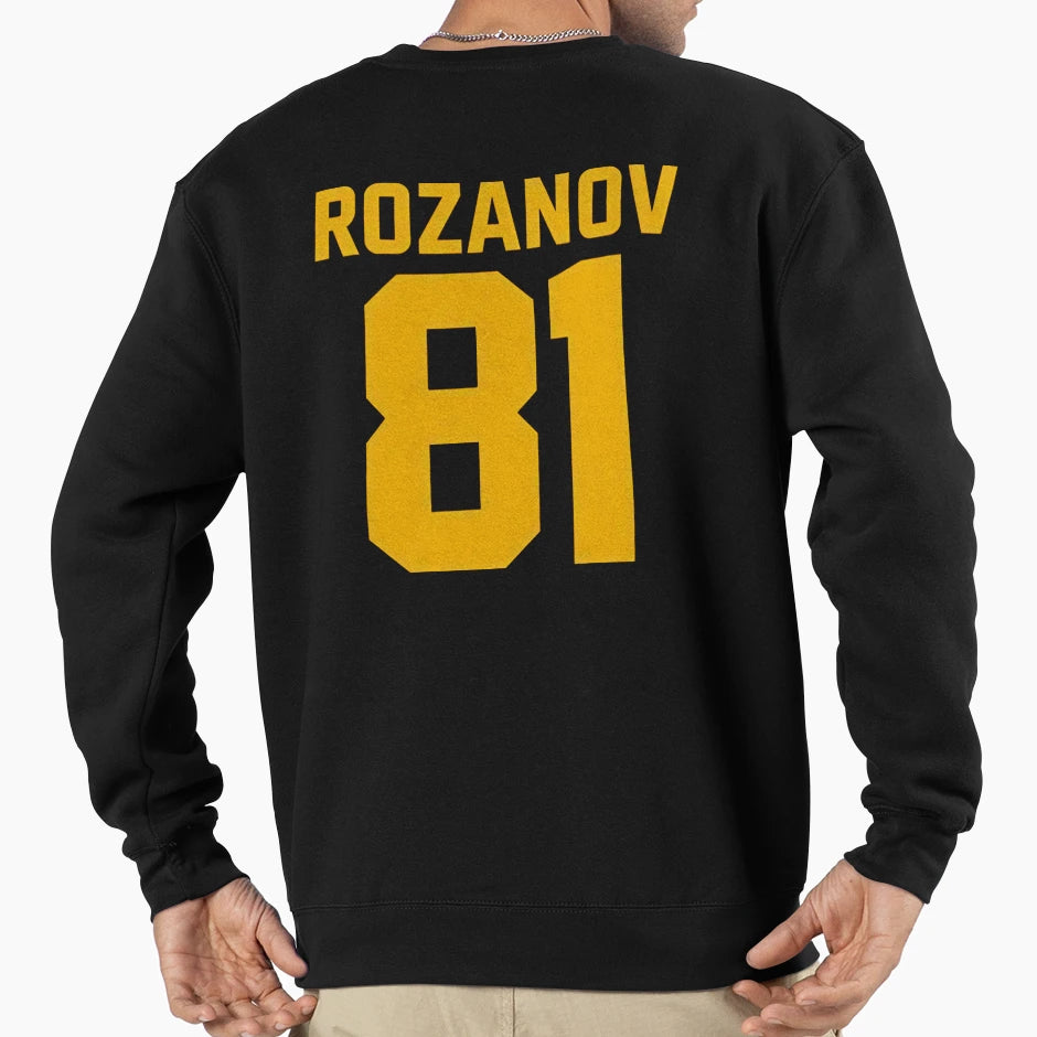 Ilya Rozanov 81 Boston Raiders Sweatshirt - Aesthetic Graphic Men Women - T-Shirt, Sweatshirt, Hoodie