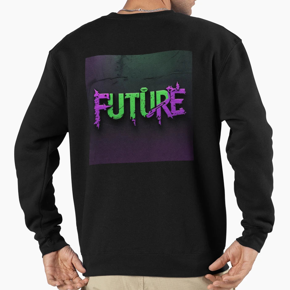 Future 80 Sweatshirt - Aesthetic Graphic for Adults - T-Shirt, Sweatshirt, Hoodie