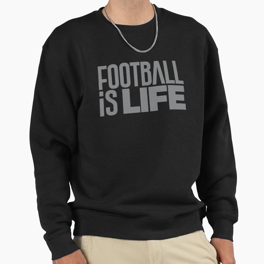 Football Is Life T-Shirt - Custom Art Print Unisex - T-Shirt, Sweatshirt, Hoodie