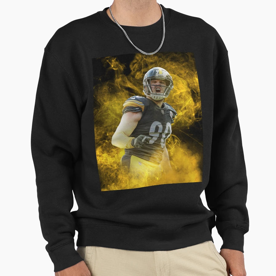 Watt Pittsburgh Sports Art Sweatshirt - Custom Art Print for Adults - T-Shirt, Sweatshirt, Hoodie