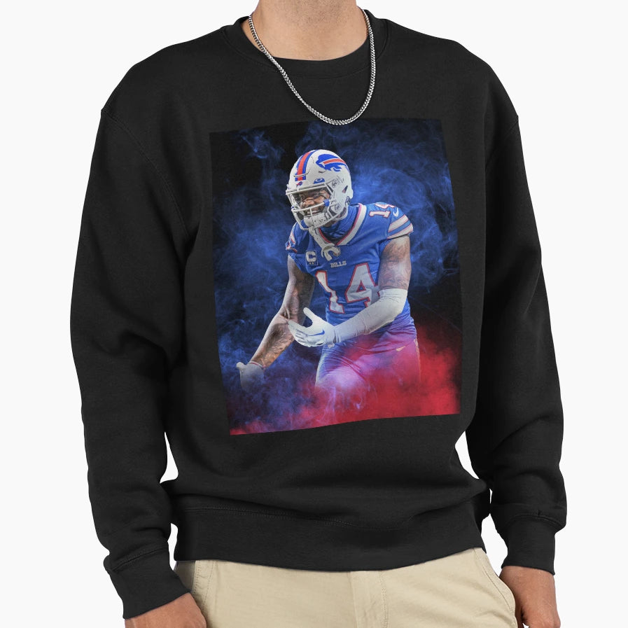 S Diggs Buffalo Sports Art Sweatshirt - Graphic Print Unisex - T-Shirt, Sweatshirt, Hoodie