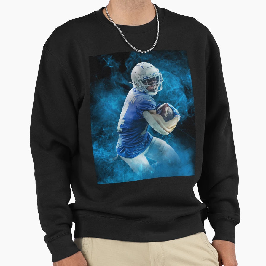 Amon Ra St Brown Detroit Sports Sweatshirt - Aesthetic Graphic Men Women - T-Shirt, Sweatshirt, Hoodie