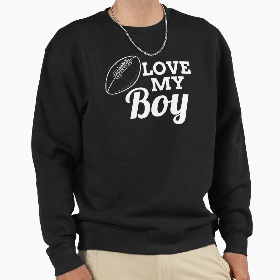 Love My Proud And Loud Football Parent Sweatshirt - Unique Graphic Unisex - T-Shirt, Sweatshirt, Hoodie