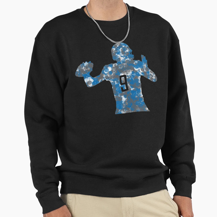Splatter Stafford Sweatshirt - Fun Novelty Design for Adults - T-Shirt, Sweatshirt, Hoodie